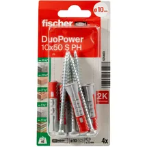 Fischer DuoPower 10 x 50 mm 4 Stück