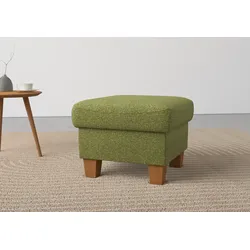 Stauraumhocker HOME AFFAIRE "Caldera", grün, B:58cm H:48cm T:58cm, 100% Polyester, Hocker, Stauraum, auch in Easy Care-Bezug für einfaches Reinigen mit Wasser