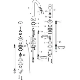 Hansgrohe Logis 150 Zweihandmischer (71133000)