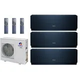 Gree Multi CLIVIA Navy Blue 3 Raum 3x 3,5kW R32 WiFi Klimaanlage Aggregat 8,0kW
