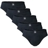 CECEBA Herren Slips, Vorteilspack - Sport Slip, Basic, Baumwolle, M-3XL, einfarbig Schwarz 3XL