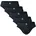 Herren Slips Vorteilspack Baumwolle M-3XL einfarbig Schwarz 3XL