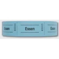 WOLF & APPENZELLER Gutscheinrolle Essen rot 601104 1000Abrisse