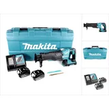 Makita DJR 360 RMK Akku Reciprosäge 36V ( 2x18V ) Brushless Säbelsäge im Koffer + 2x 4,0 Ah Akku + Ladegerät