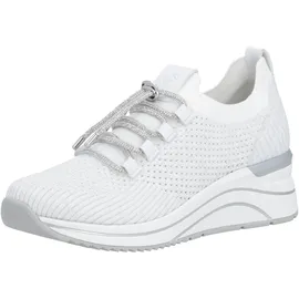 remonte Slip-On Sneaker Damen Silberfarben/Weiß 40