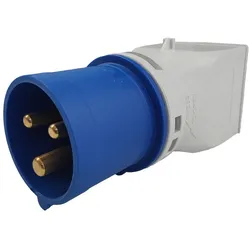 Marlanvil CEE Camping Adapter mit Stecker 16A auf 15A 250V Steckdose britischer Standard Stromadapter IP20 5675