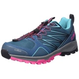 CMP ATIK WP Trail Running Shoes DEEP Lake-Purple Fluo, 36