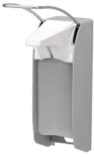 ingo-man® plus IMP Seifen-/Desinfektionsmittelspender 4402105 , Langer Bedienhebel, Aluminium, ELS A/DHP