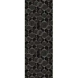 Queence Vinyltapete Mohammed, glatt, Farbverlauf, abstrakt, bedruckt, gemustert, 90x250cm, selbstklebend, kinderleichte Anbringung, Sticker grau