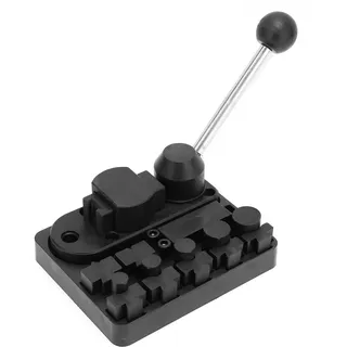 Lwuey Ringbiegemaschine, Ring Biege Werkzeug Ohrring Maschine Pressmaschine Schmuckherstellung Gold Silber Upferring Biegemaschine Manuelle Schmuckwerkzeug Schmuckbauer Handwerker Heimwerkstatt