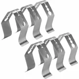 Minkurow Thermometer-sondenclips Edelstahl-thermometer-clip Edelstahl-fleischthermometer-halter Für Grill-räucherofen-grill-temperaturmonitor, 6 Stück