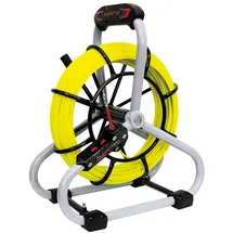 Runpotec Standard-Set Glasfaserstab 60 m Ø 4,5 mm Gewinde RTG Ø 6 mm, inkl. Stahlhaspel Ø 330 mm