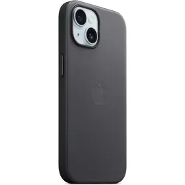 Apple iPhone 15 Feingewebe Case mit MagSafe schwarz