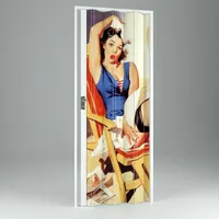 Innenraum Falttür Digitaldruck In Pvc Mod. Vera 89,55x214 Cm Lady