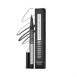 NANOBROW Microblading Pen dark brown Augenbrauenstift ESPRESSO 1 ml Schwarz 