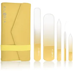 AILORIA Glas-Nagelfeilenset CONTOUR LUXE
