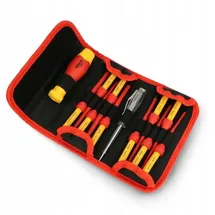 SILBERSPEER VDE-Schraubendreher-Set 12-tlg. rot