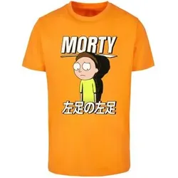 Merchcode  T-Shirt T-shirt  Rick And Morty Sad Morty  in Orange, EU S