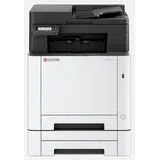 Kyocera Ethernet-Laserdrucker mit Fax, All-in-One-Farbkopierer und Scanner - Schwarz/Weiß