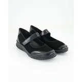 Semler Lena Lack Chevreau Spangenballerina schwarz in Gr. 37.5 / 4,5 UK
