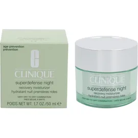 Clinique Superdefense Night Recovery Moisturizer very dry to dry combination 50 ml