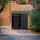 ML-Design Mülltonnenbox 196 x 80 x 124 cm braun