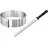 Zenker Tortenbodenschneidhilfe, Cake Design Utensilien, Silber