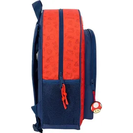 Safta Super Mario Trick 15l 27x33x10 Cm Rucksack - Multicolor - One Size