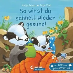 LOEWE VERLAG 978-3-7432-1591-7 Reider, So wirst du schnell wieder gesund!