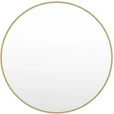 vente-unique Wandspiegel Rund 150 x 150 cm Goldfarben
