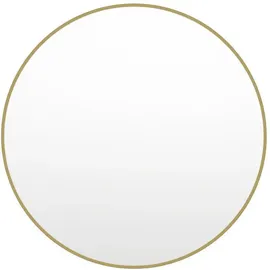 vente-unique Wandspiegel Rund 150 x 150 cm Goldfarben