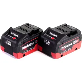 Metabo LiHD 2x Akkupack 18 V 8,0 Ah