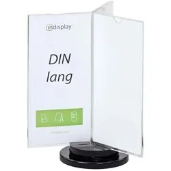 Drehbarer Tischaufsteller »INSPIN« 3x DIN lang