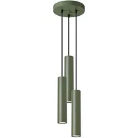 Sollux Lagos 3-flg. 19,5 cm grün Metall