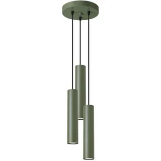 Sollux Lagos 3-flg. 19,5 cm grün Metall