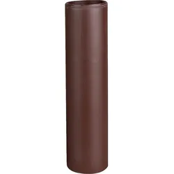 Standrohr DN100, Länge 1m, Material PE, Farbe braun