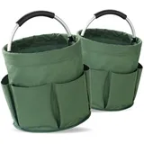 Maximex Garten Caddy 16 l 2-tlg. grün