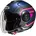HJC i40N Linia Mc28Sf Matt/Blau/Grau/Pink S (55-56)