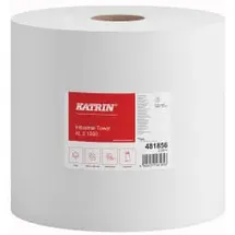 Katrin Putztuchrollen XL 2 1000 2-lagig hochweiß, 1.000 Blätter, 2 Rollen