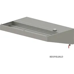 Stalgast Wandhaube "Expert Line", Schrägform 1200 mm x 1200 mm mit LC2 Typ A Zyklonen-/Labyrinthfilter