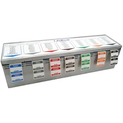 Label Fresh Codelabel-Spender + Starterkit weg auf Easy Edelstahl Assorti