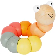 Small Foot Company Motorikspielzeug Raupe Pastell