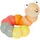 Small Foot Company Motorikspielzeug Raupe Pastell