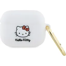 HELLO KITTY 3D Kitty Head Etui AirPods Pro Weiß