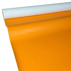 JUNOPAX Papiertischdecke orange 50m x 1,15m, nass- und wischfest