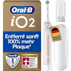 Oral-B iO Series 2 Calm Pink + Reiseetui + Aufsteckbürsten-Etui