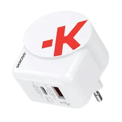 Skross Euro USB Charger A/C 65PD mit USB-C Kabel