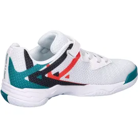 Kempa Wing 2.0 Junior Handballschuhe weiß/rot/schwarz, 34 EU