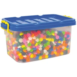 Eduplay Knopf-Mosaik Spielzeug Set) 1010 Stück mehrfarbig,