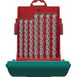 Heller Bionic Pro SDS-plus Hammerbohrer, Satz Durchmesser 5/6/6/8/8/10/12 mm,